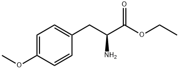 Tyrosine, O-methyl-, ethyl ester Structure