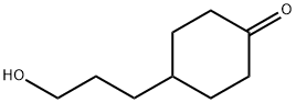 Cyclohexanone, 4-(3-hydroxypropyl)- Structure