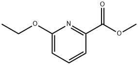 2-Pyridinecarboxylic acid, 6-ethoxy-, methyl ester Structure