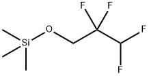 Silane, trimethyl(2,2,3,3-tetrafluoropropoxy)- Structure