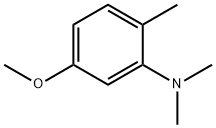 Benzenamine, 5-methoxy-N,N,2-trimethyl- 구조식 이미지