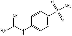 Benzenesulfonamide, 4-[(aminoiminomethyl)amino]- 구조식 이미지