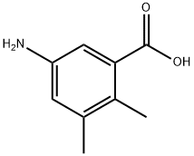 5-amino-2,3-dimethylbenzoic acid Structure