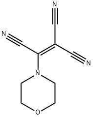 1,1,2-Ethenetricarbonitrile, 2-(4-morpholinyl)- Structure