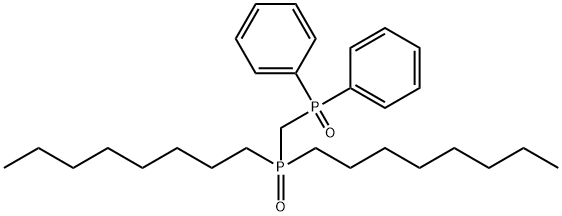 (Diphenylphosphinyl)(dioctylphosphinyl)methane Structure