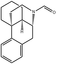 Morphinan-17-carboxaldehyde (9CI) Structure