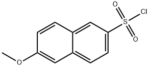 6-메톡시-2-나프탈렌설포닐클로라이드(SALTDATA:FREE) 구조식 이미지
