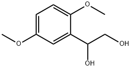 1,2-Ethanediol, 1-(2,5-dimethoxyphenyl)- 구조식 이미지