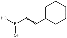 Boronic acid, B-(2-cyclohexylethenyl)- Structure