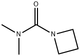 1-Azetidinecarboxamide, N,N-dimethyl- Structure