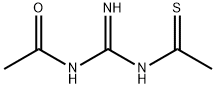 Acetamide, N-[imino[(1-thioxoethyl)amino]methyl]- 구조식 이미지