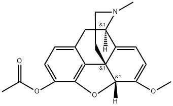 Oripavine 3-Acetate Structure