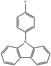 9H-Carbazole, 9-(4-fluorophenyl)-
9-(4-Fluorophenyl)carbazole 구조식 이미지