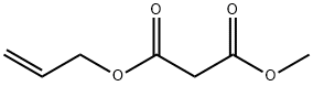 Propanedioic acid, 1-methyl 3-(2-propen-1-yl) ester Structure