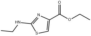 ethyl 2-(ethylamino)-1,3-thiazole-4-carboxylate 구조식 이미지