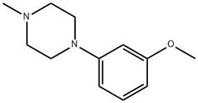 1-(3-methoxyphenyl)-4-methyl-Piperazine Structure