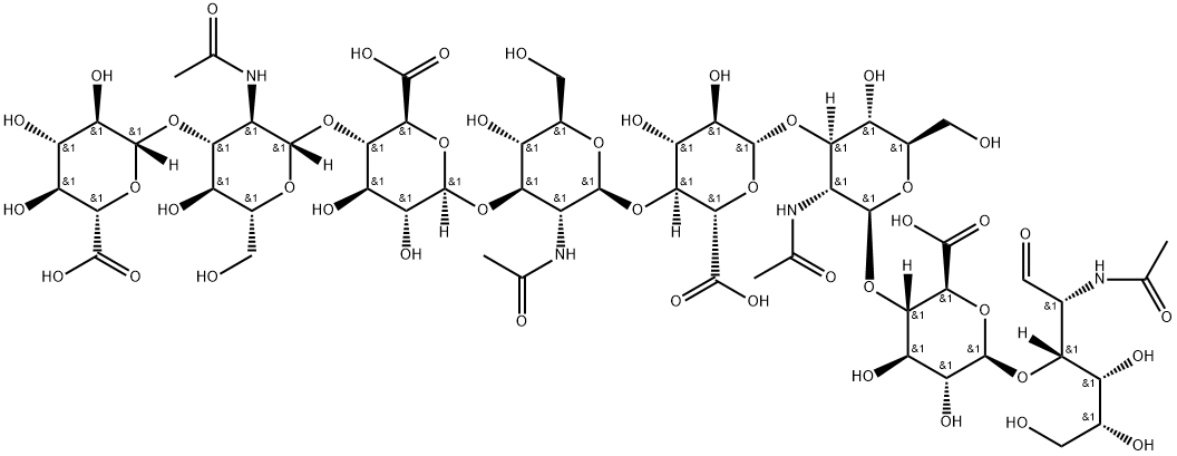 Hyaluronate Octasaccharide Structure