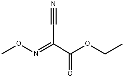 Acetic acid, cyano(methoxyimino)-, ethyl ester, (2E)- (9CI) Structure