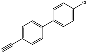 1,1'-Biphenyl, 4-chloro-4'-ethynyl- Structure