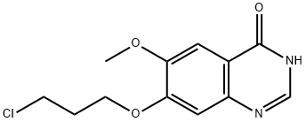 4(3H)-Quinazolinone, 7-(3-chloropropoxy)-6-methoxy- 구조식 이미지
