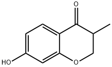 4H-1-Benzopyran-4-one, 2,3-dihydro-7-hydroxy-3-methyl- Structure