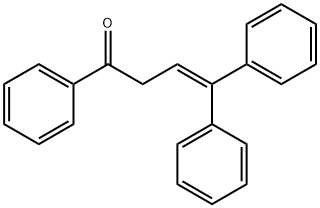 3-Buten-1-one, 1,4,4-triphenyl- Structure