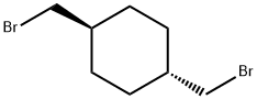 Cyclohexane, 1,4-bis(bromomethyl)-, trans- Structure