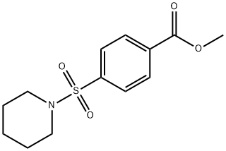 Methyl 4-(piperidine-1-sulfonyl)benzoate Structure