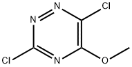 1,2,4-Triazine, 3,6-dichloro-5-methoxy- Structure