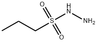 1-Propanesulfonic acid, hydrazide Structure