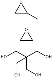 옥시란,메틸-,옥시란중합체,2,2-비스(히드록시메틸)-1,3-프로판디올(4:1)을갖는에테르 구조식 이미지
