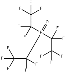 Tris(pentafluoroethyl)phosphine oxide 구조식 이미지