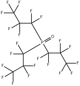 tris(heptafluoropropyl)phosphine oxide Structure