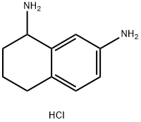 1,2,3,4-tetrahydronaphthalene-1,7-diamine dihydrochloride Structure