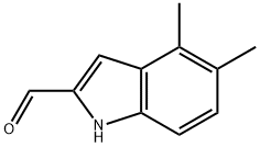 4,5-dimethyl-1H-indole-2-carbaldehyde 구조식 이미지