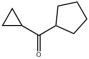 Methanone, cyclopentylcyclopropyl- Structure