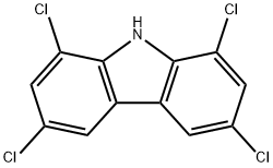 1,3,6,8-Tetrachloro-9H-carbazole Structure