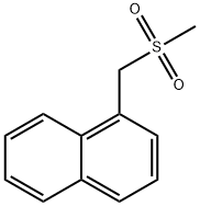Naphthalene, 1-[(methylsulfonyl)methyl]- Structure