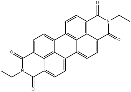 Anthra[2,1,9-def:6,5,10-d'e'f']diisoquinoline-1,3,8,10(2H,9H)-tetrone, 2,9-diethyl- Structure