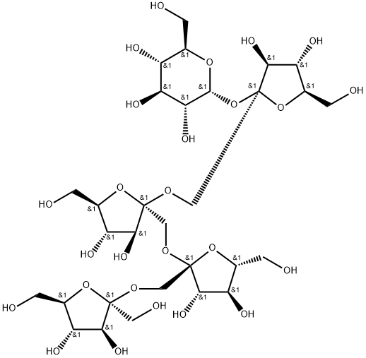 1F-fructofuranosylnystose 구조식 이미지