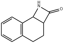 Naphth[1,2-b]azet-2(1H)-one, 2a,3,4,8b-tetrahydro- Structure