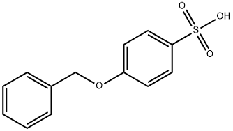 Benzenesulfonic acid, 4-(phenylmethoxy)- Structure