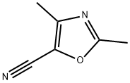 5-Oxazolecarbonitrile, 2,4-dimethyl- 구조식 이미지