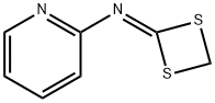 2-(2-pyridylimino)-1,3-dithietane Structure