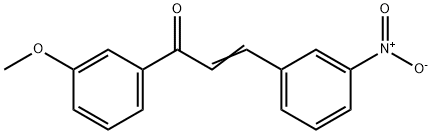 (2E)-1-(3-Methoxyphenyl)-3-(3-nitrophenyl)prop-2-en-1-one Structure