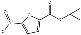 2-Furancarboxylic acid, 5-nitro-, 1,1-dimethylethyl ester Structure