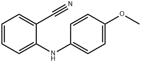 Benzonitrile, 2-[(4-methoxyphenyl)amino]- 구조식 이미지