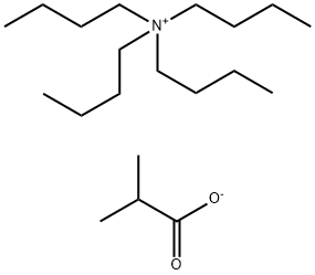 1-Butanaminium, N,N,N-tributyl-, 2-methylpropanoate (1:1) Structure