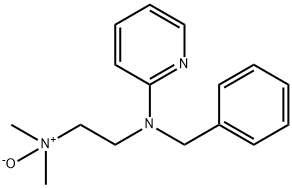 1,2-Ethanediamine, N1,N1-dimethyl-N2-(phenylmethyl)-N2-2-pyridinyl-, N1-oxide Structure