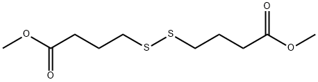 Butanoic acid, 4,4'-dithiobis-, 1,1'-dimethyl ester Structure